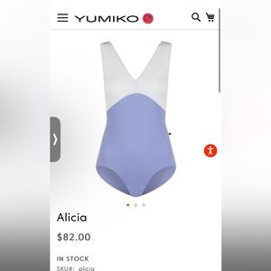 Yumiko Leotard - Alicia in size Large